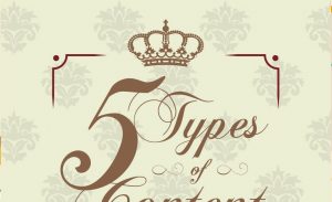 5 Types of Content To Get Better Engagement Infographic