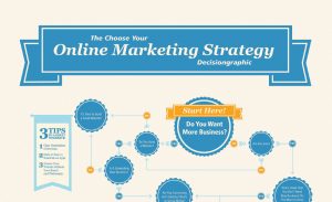 The Choose Your Online Marketing Strategy Decisiongraphic